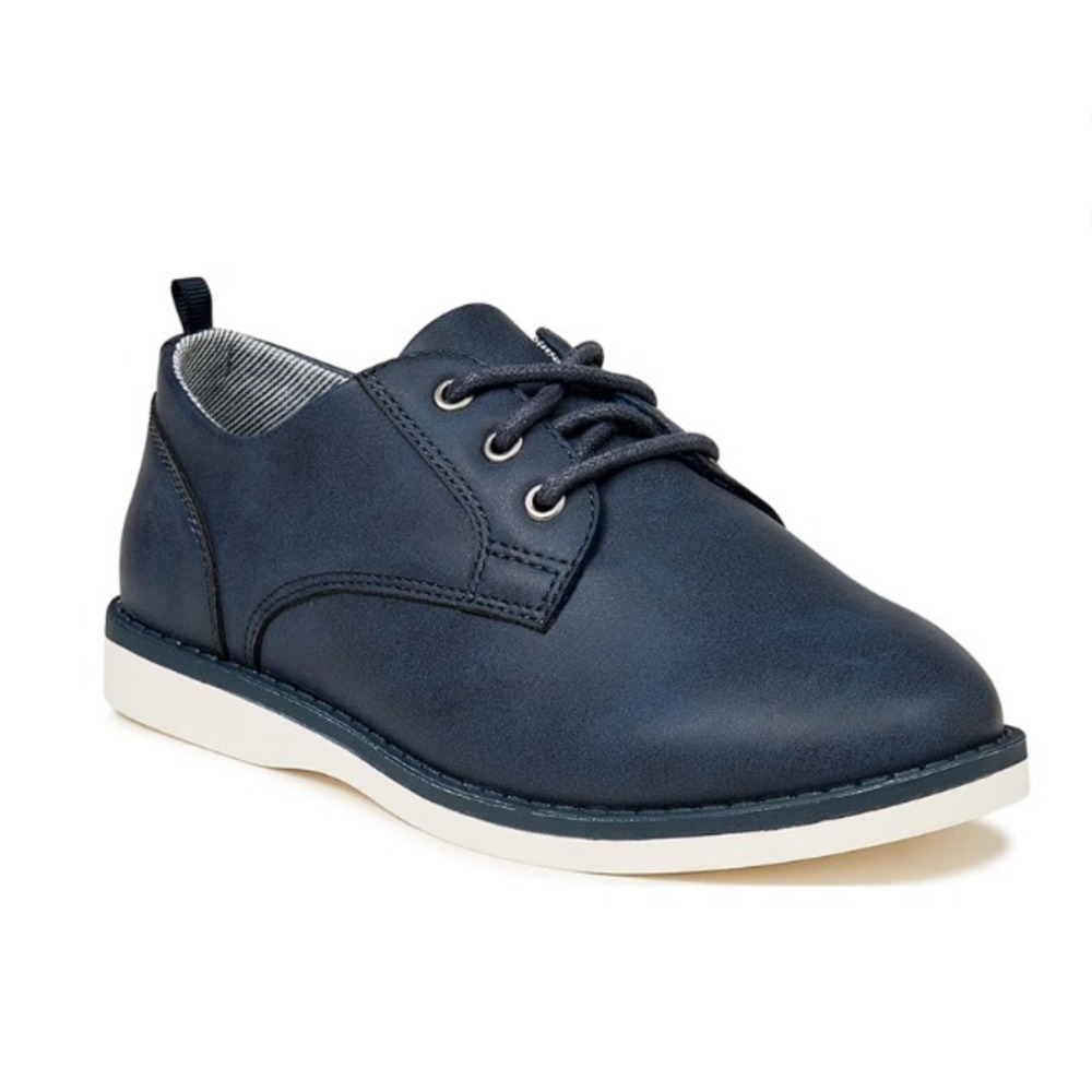 Wonder Nation Little & Big Boys Lace-up Oxford Dress Shoes, Size 5